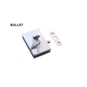 Κλειδαριά ασφαλείας BULLET γυάλινης πόρτας (δαπέδου)