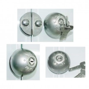 Κλειδαριά ασφαλείας INAL γυάλινης πόρτας BULL