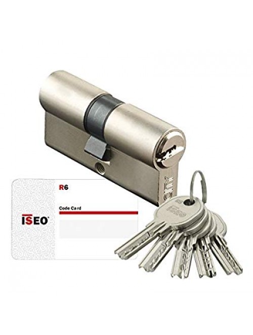 Κύλινδρος ασφαλείας ISEO R6 60mm (27x33 νίκελ)