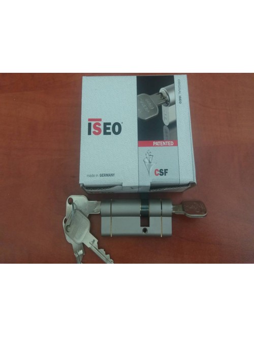 Κύλινδρος ασφαλείας ISEO GERA F9 80mm (40x40 νίκελ)