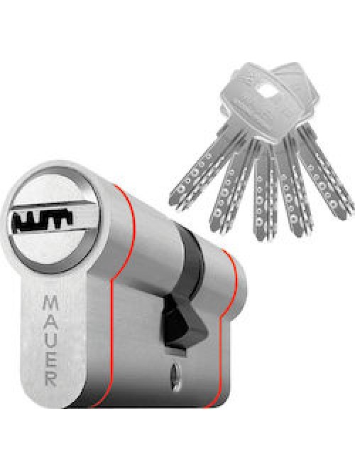 Κύλινδρος ασφαλείας MAUER RED LINE ELITE 2 με πομολάκι 62mm (31x31 νίκελ)