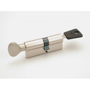 Κύλινδρος ασφαλείας MUL-T-LOCK 7x7 με πομολάκι 80mm (30x50 νίκελ)