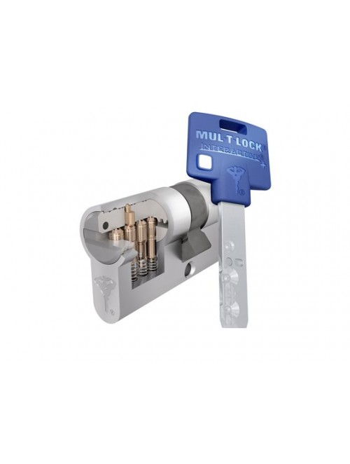 Κύλινδρος ασφαλείας MUL-T-LOCK INTERACTIVE + 100mm (40x60 νίκελ)