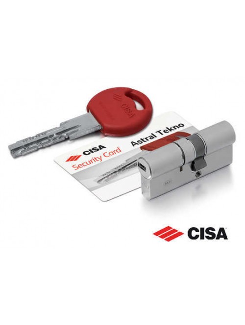 Κύλινδρος ασφαλείας CISA ASTRAL TEKNO 80mm (30x50 νίκελ)