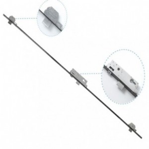 Κλειδαριά κυλίνδρου CISA (3 σημείων) με μαχαιρωτή γλώσσα