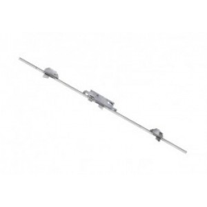 Κλειδαριά κυλίνδρου FEB (3 σημείων) με μαχαιρωτή γλώσσα-35mm