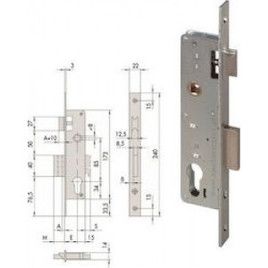 Κλειδαριά χωνευτή CISA LOGO LINE