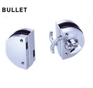 Κλειδαριά ασφαλείας BULLET γυάλινης πόρτας διπλή με κύλινδρο