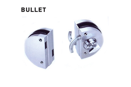 Κλειδαριά ασφαλείας BULLET γυάλινης πόρτας διπλή με κύλινδρο