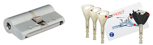 Κύλινδρος ασφαλείας ABLOY PROTEC 2 75mm (30x45 νίκελ)