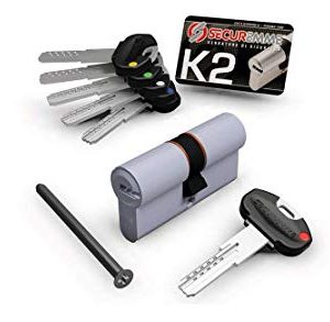 Κύλινδρος ασφαλείας SECUREMME K2 70mm (30x40 χρυσό)
