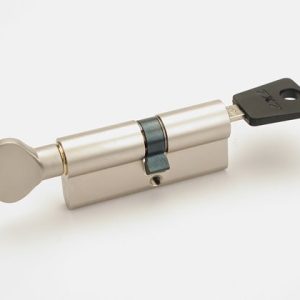 Κύλινδρος ασφαλείας MUL-T-LOCK 7x7 με πομολάκι 80mm (50x30 χρυσό)