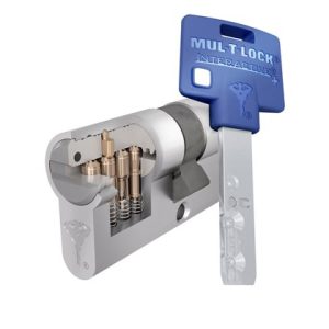 Κύλινδρος ασφαλείας MUL-T-LOCK INTERACTIVE + 80mm (31x50 νίκελ)