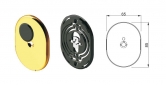 Ροζέτα εσωτερική για κλειδαριές OMEGA (χρυσό)